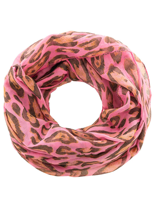 Loop Tuch "Leo Style" Pink