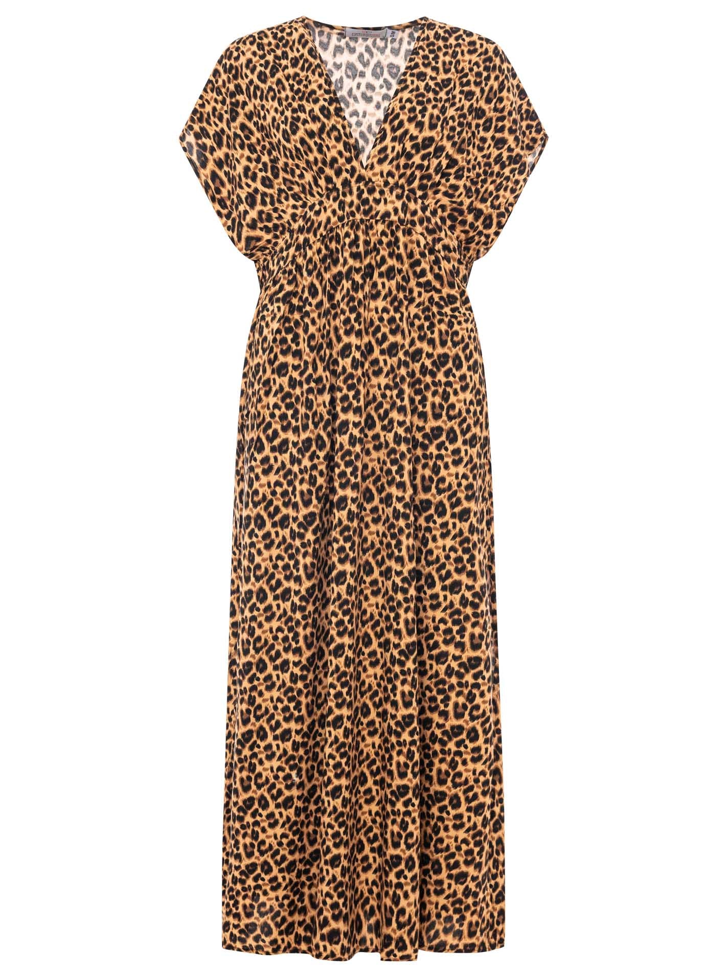 💕 Zwillingsherz Maxikleid "Leo Nights" Braun