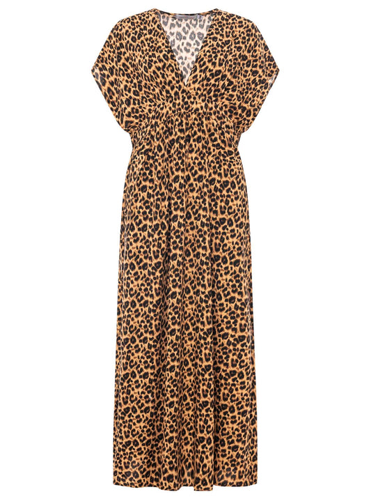 💕 Zwillingsherz Maxikleid "Leo Nights" Braun