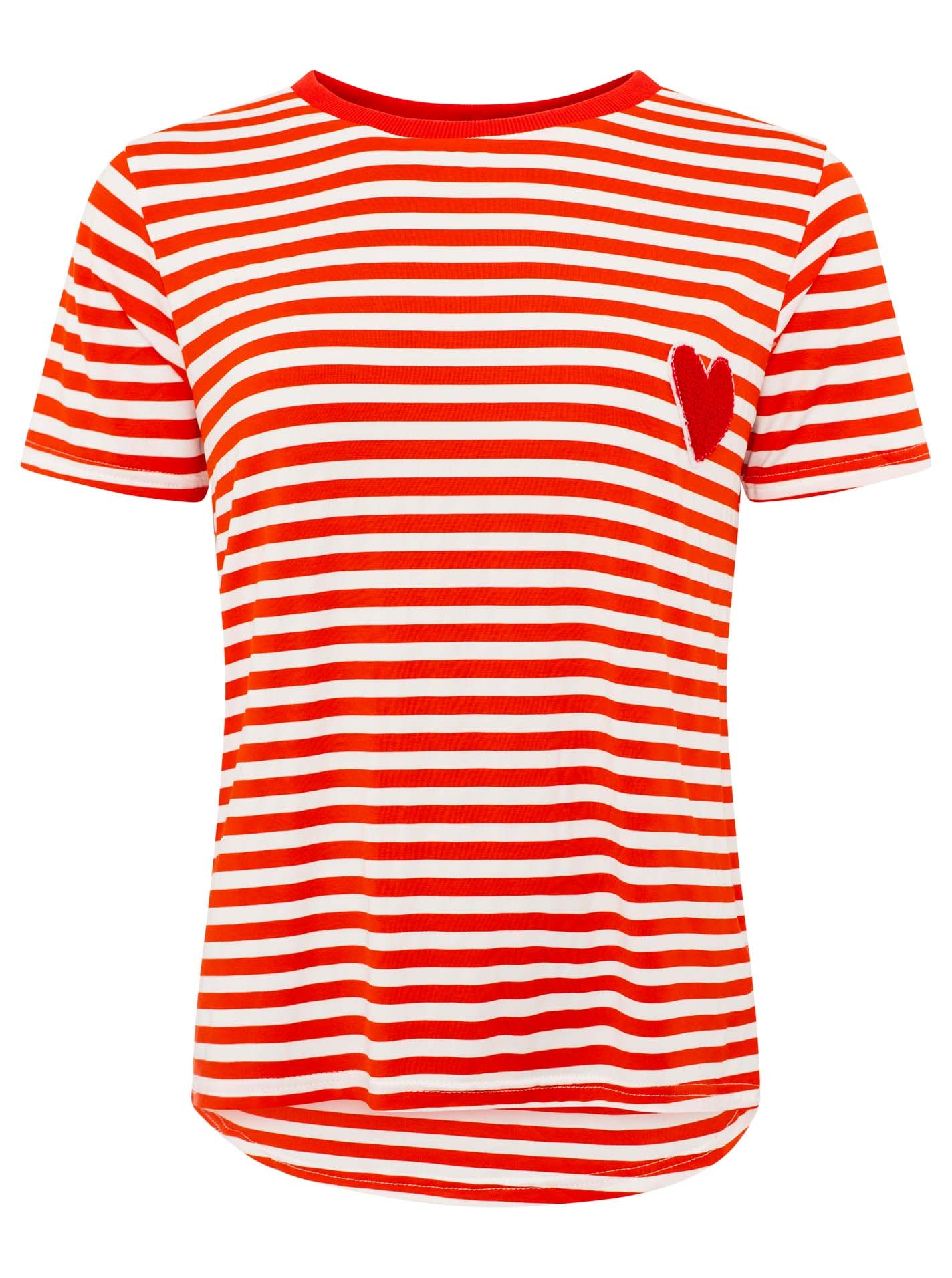 💕 Zwillingsherz T-Shirt "Herz" Rot