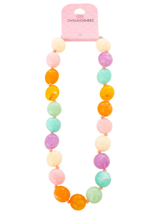 💕 Zwillingsherz Kette "Funky Balls" Multi
