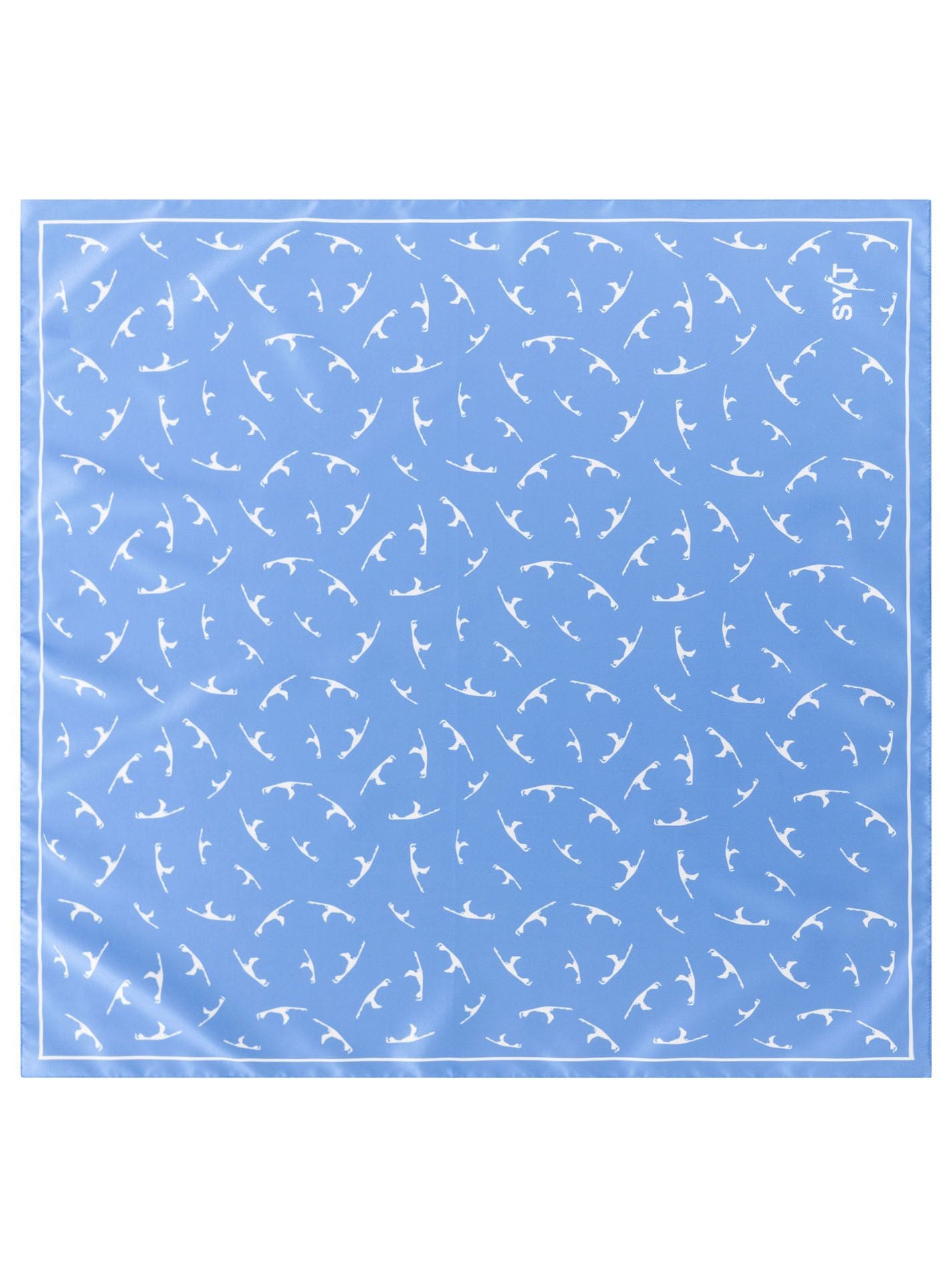 💕 Zwillingsherz Nickituch "Sylt" Hellblau