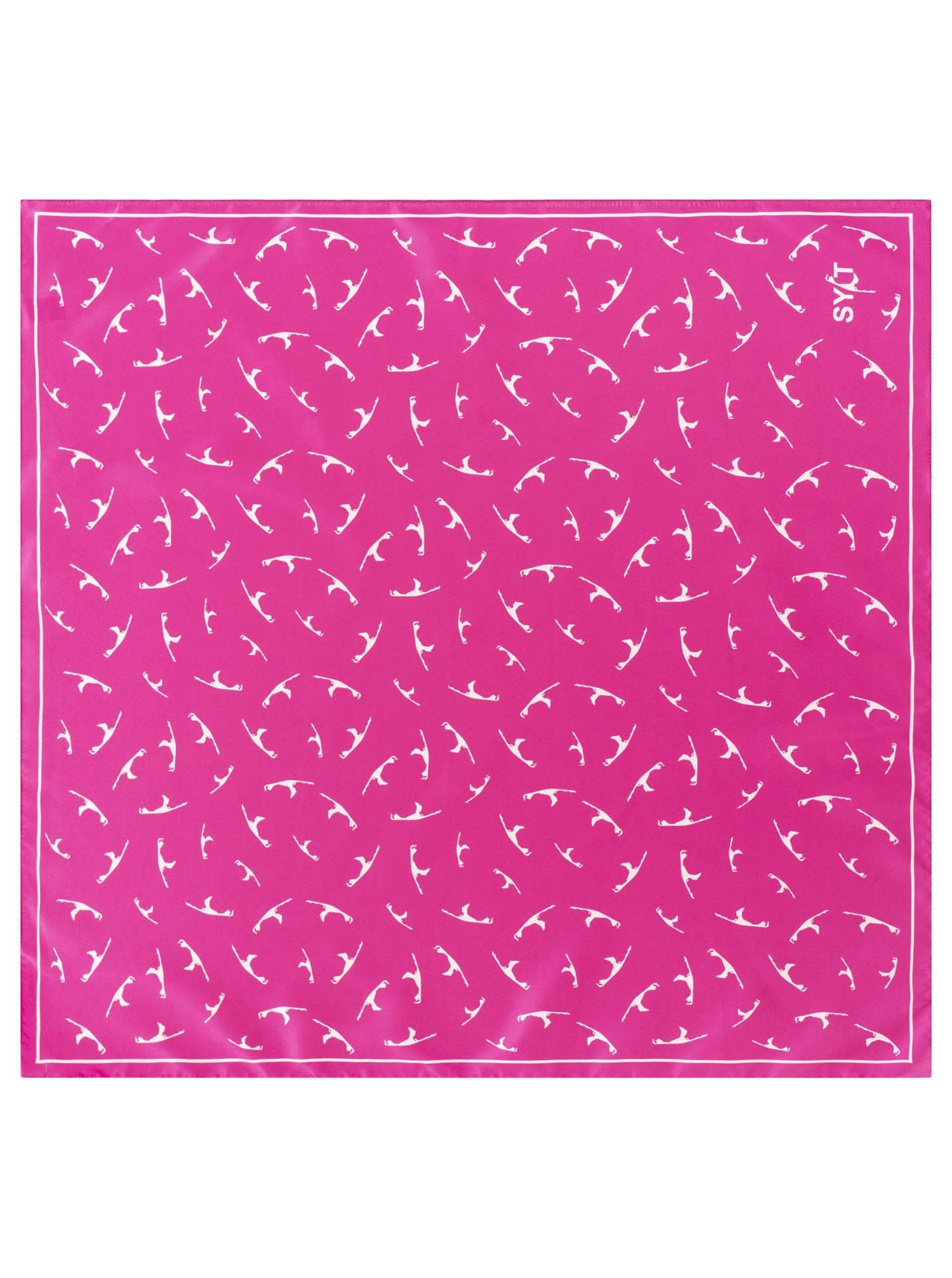 💕 Zwillingsherz Nickituch "Sylt" Pink