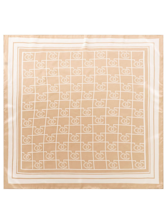💕 Zwillingsherz Nickituch "Luxury" Beige