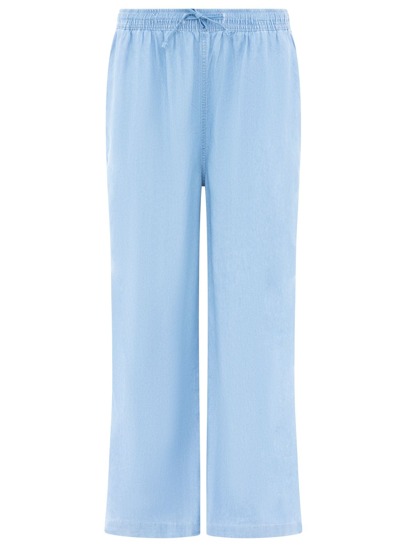 💕 Zwillingsherz Hose aus Lyocell Hellblau