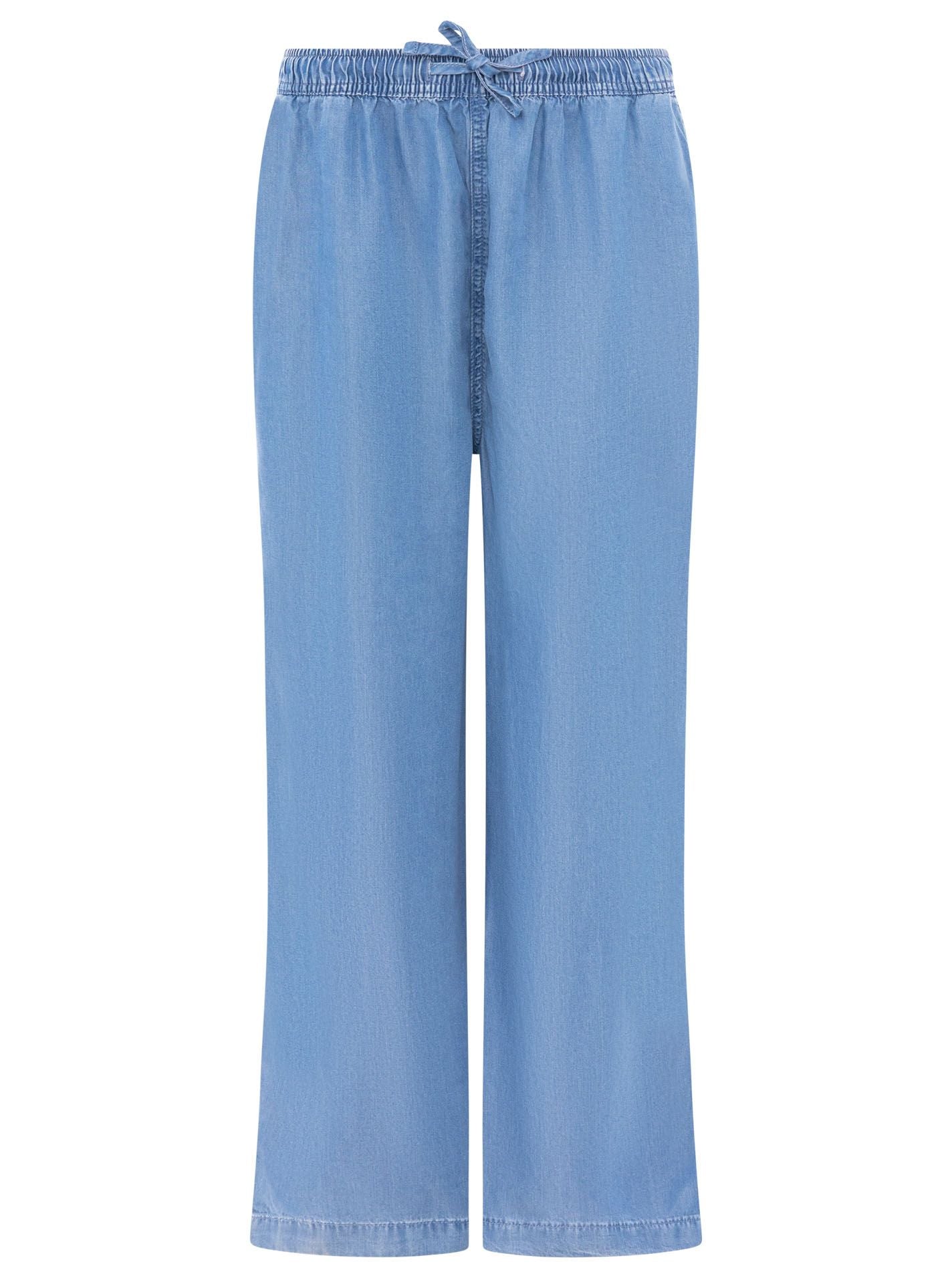 💕 Zwillingsherz Hose aus Lyocell Mittelblau (Kopie)