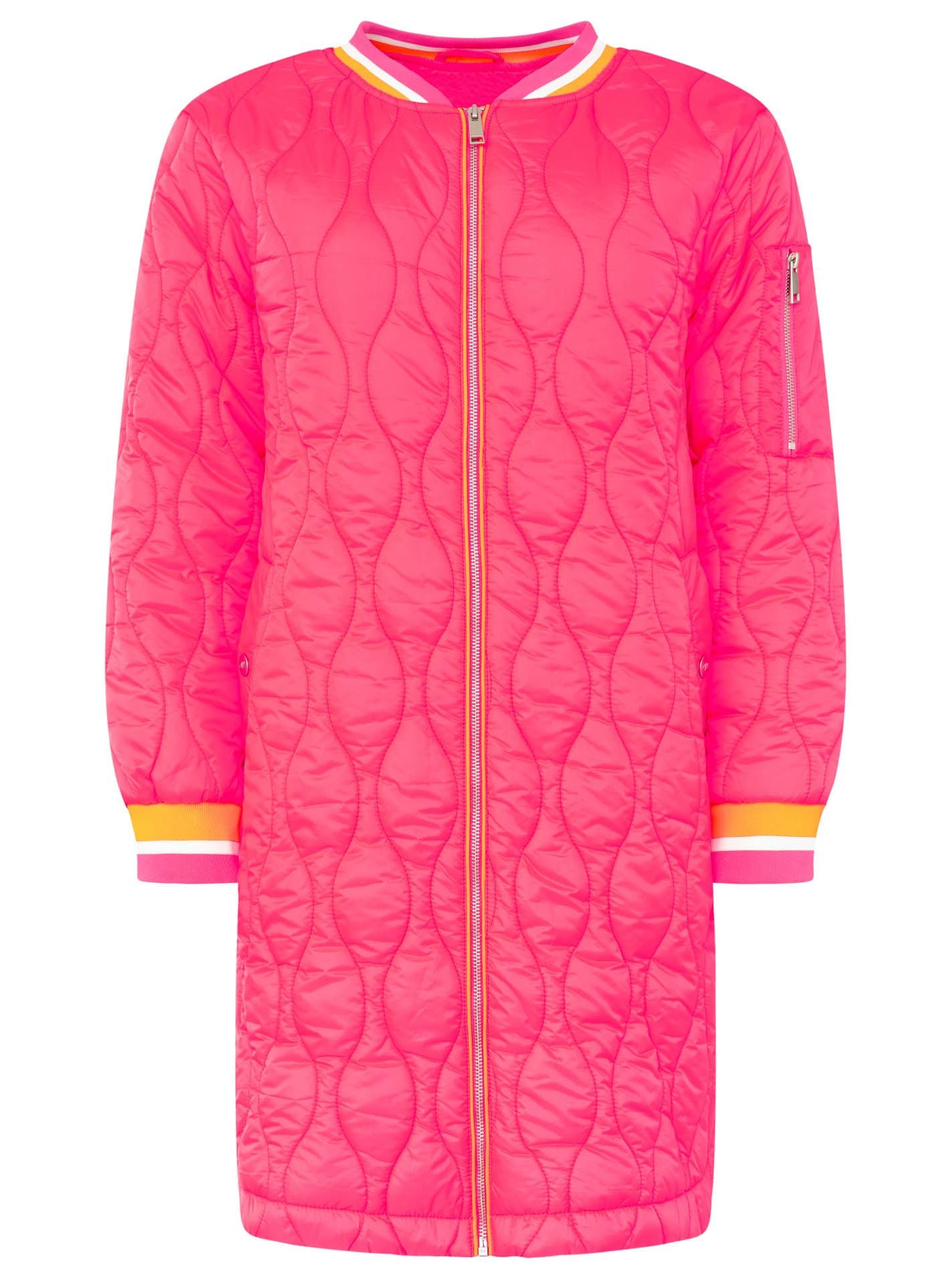 💕 Zwillingsherz Bombermantel "Shine Hope Smile" Pink