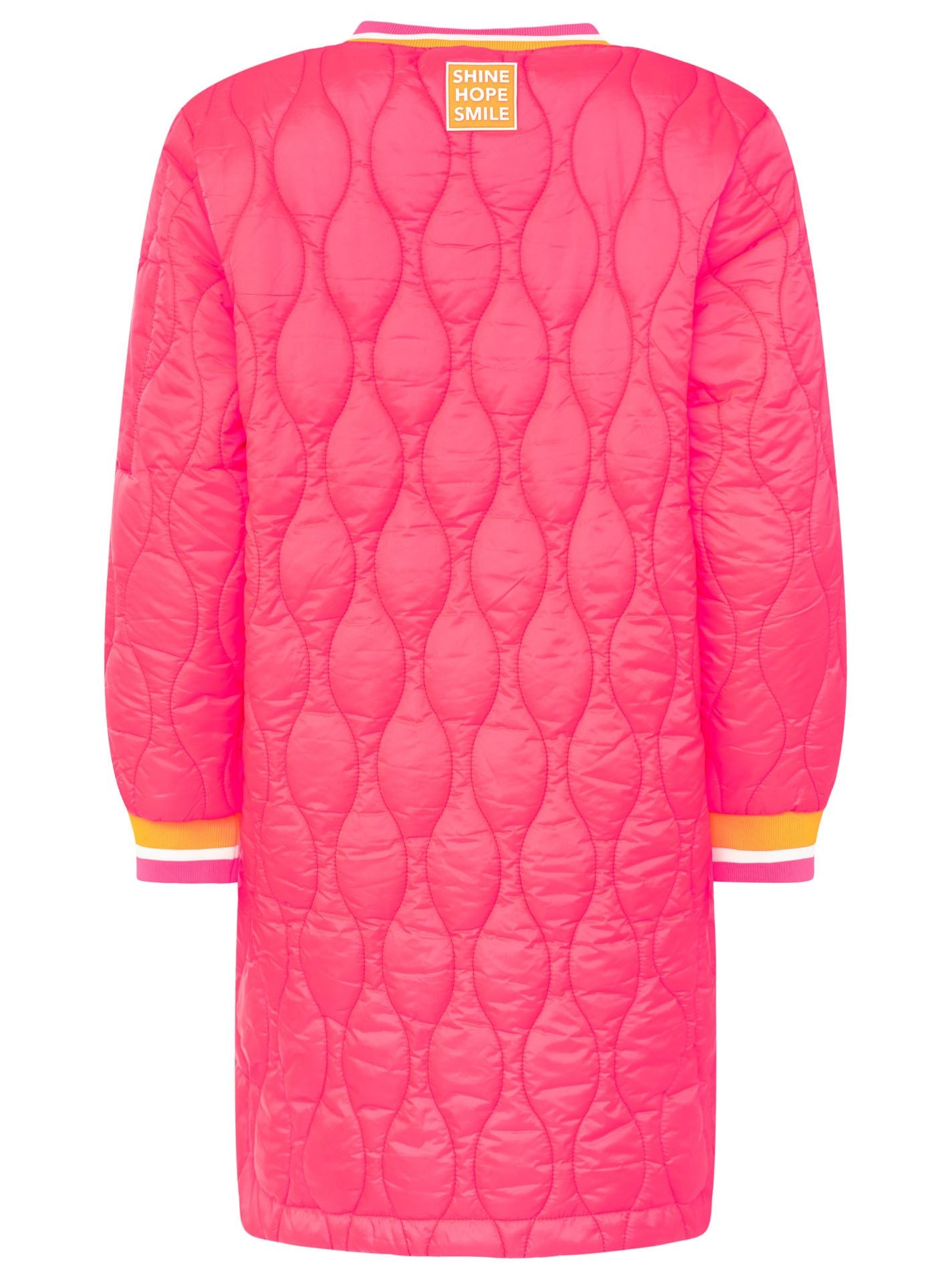 💕 Zwillingsherz Bombermantel "Shine Hope Smile" Pink