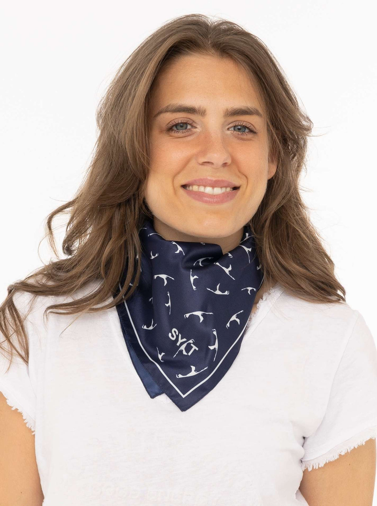 💕 Zwillingsherz Nickituch "Sylt" Navy