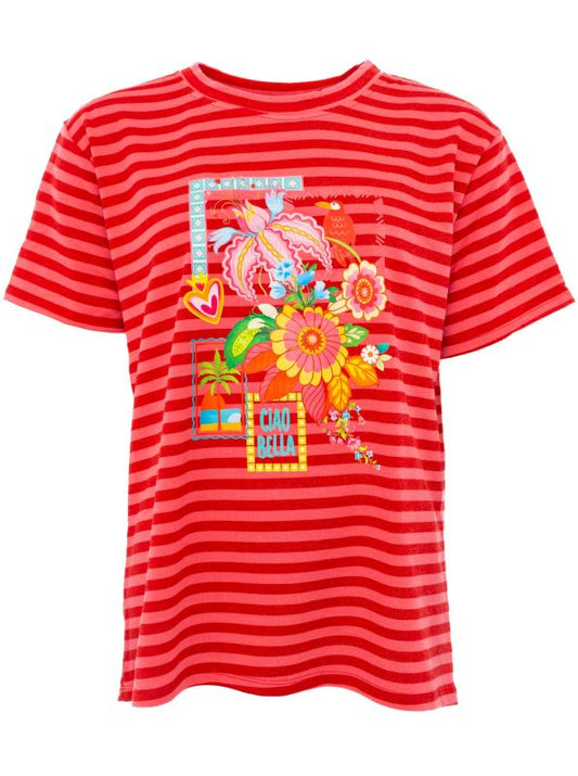 💕 Zwillingsherz Shirt "Paradise" Pink