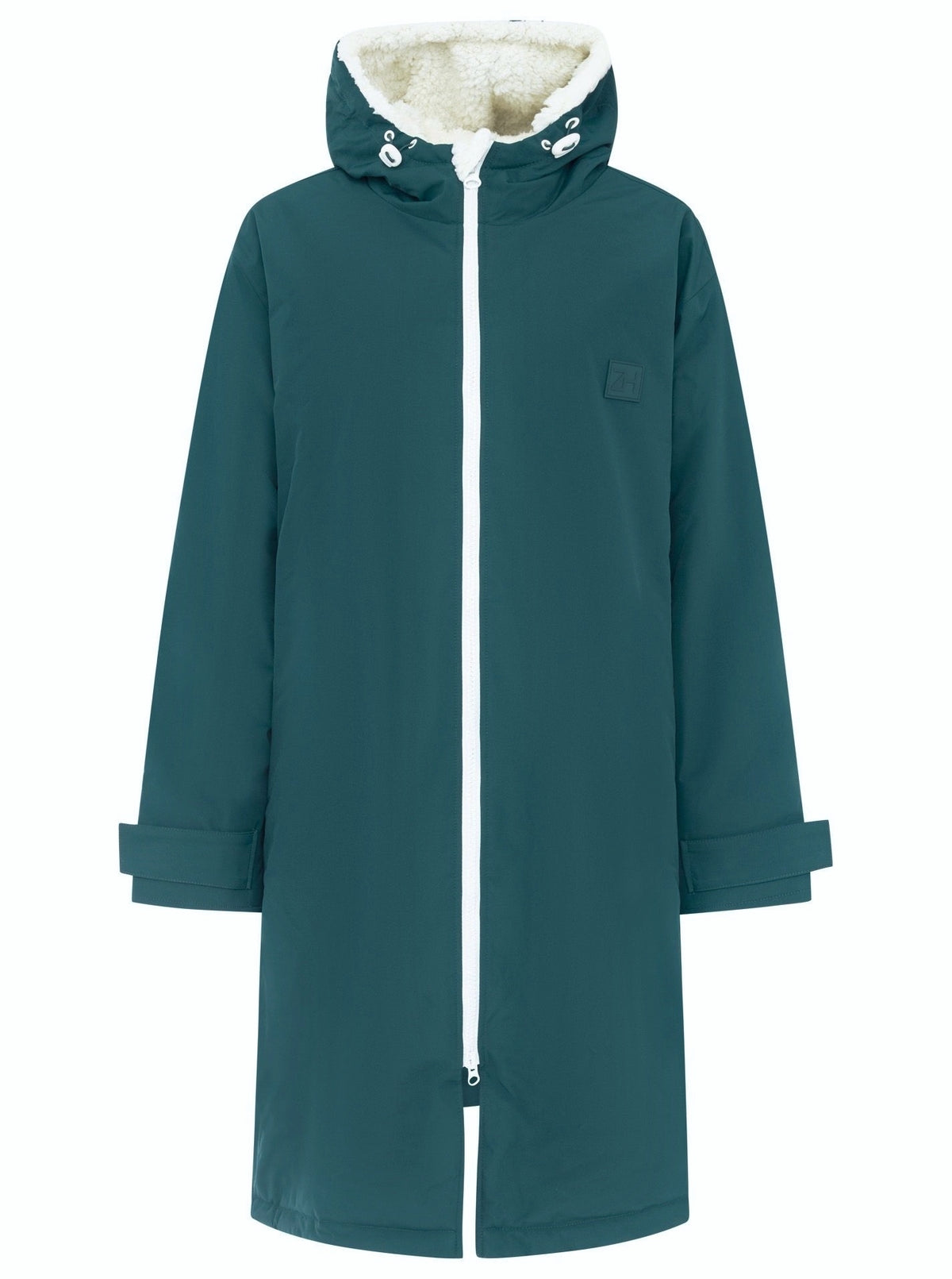 💕 Zwillingsherz Oversize "Windjacke ZH" Windmantel Petrol