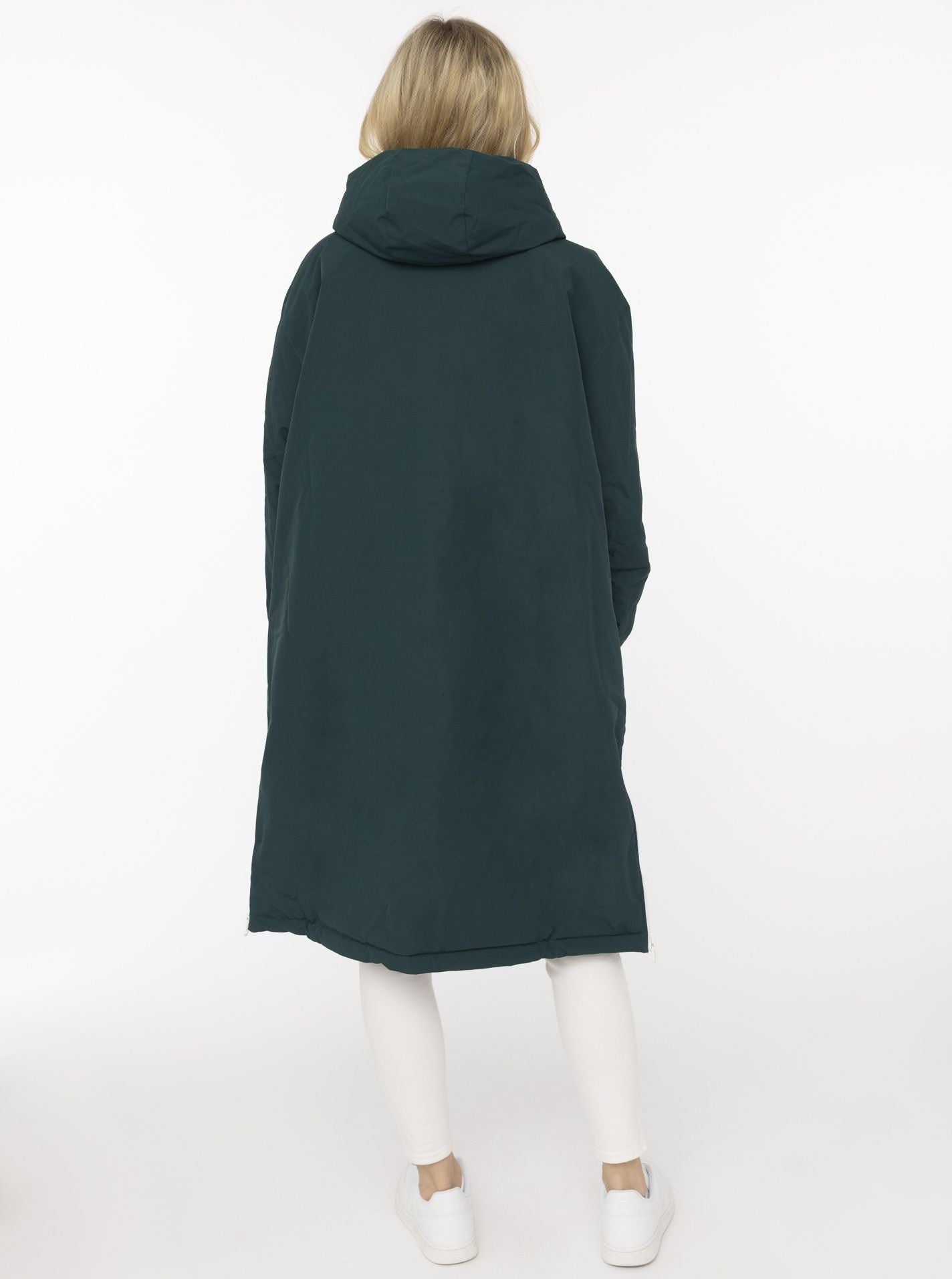 💕 Zwillingsherz Oversize "Windjacke ZH" Windmantel Petrol