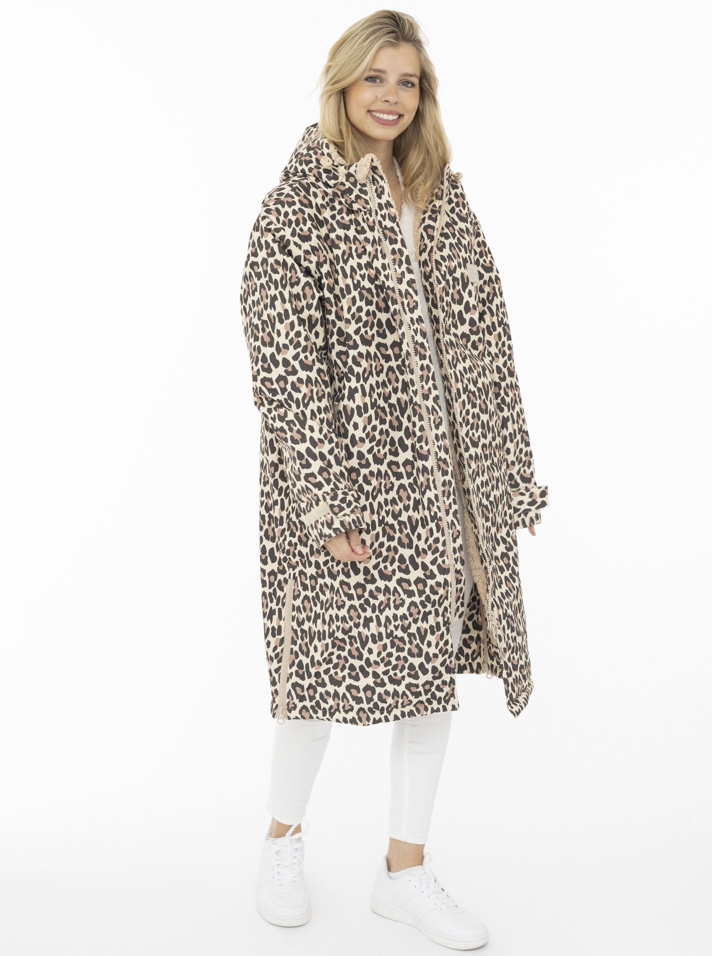 💕 Zwillingsherz Oversize "Windjacke ZH" Windmantel Schwarz