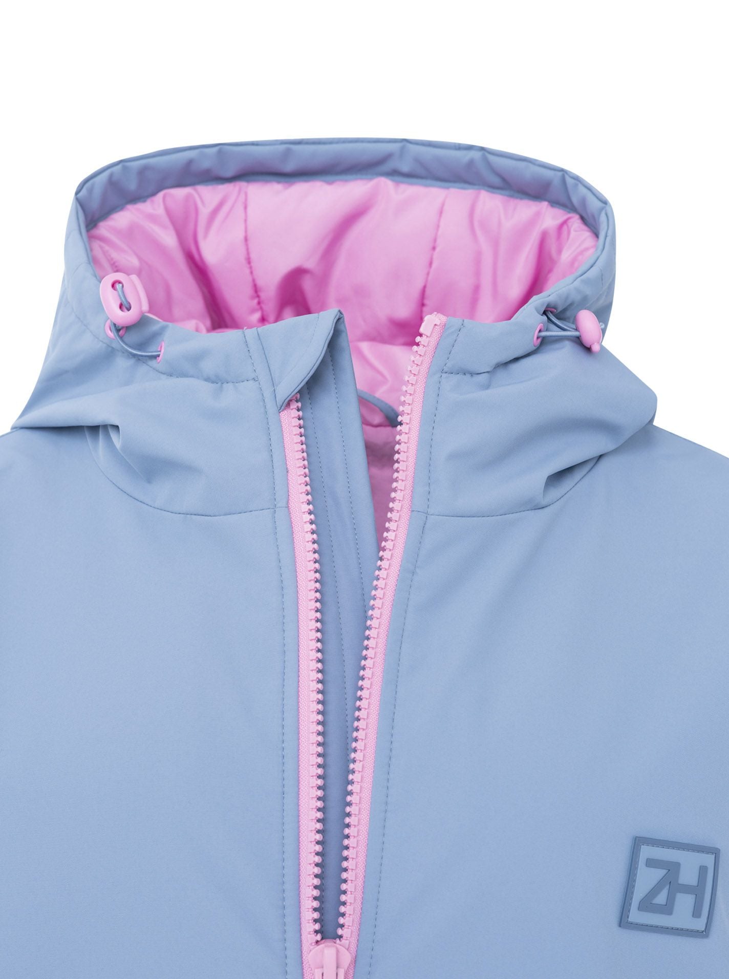 💕 Zwillingsherz Oversize Windjacke "Summer" Jeansblau