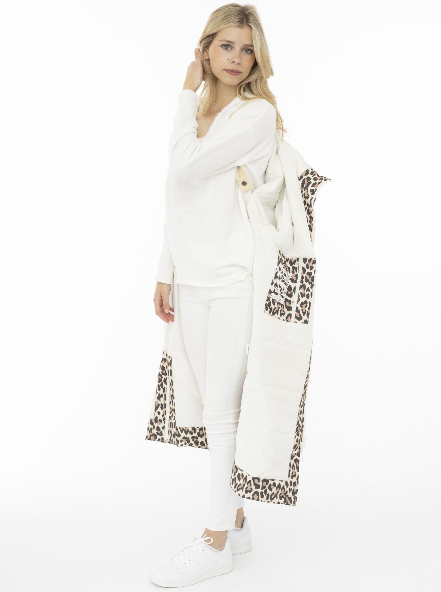💕 Zwillingsherz Oversize Windjacke "Summer" Schwarz