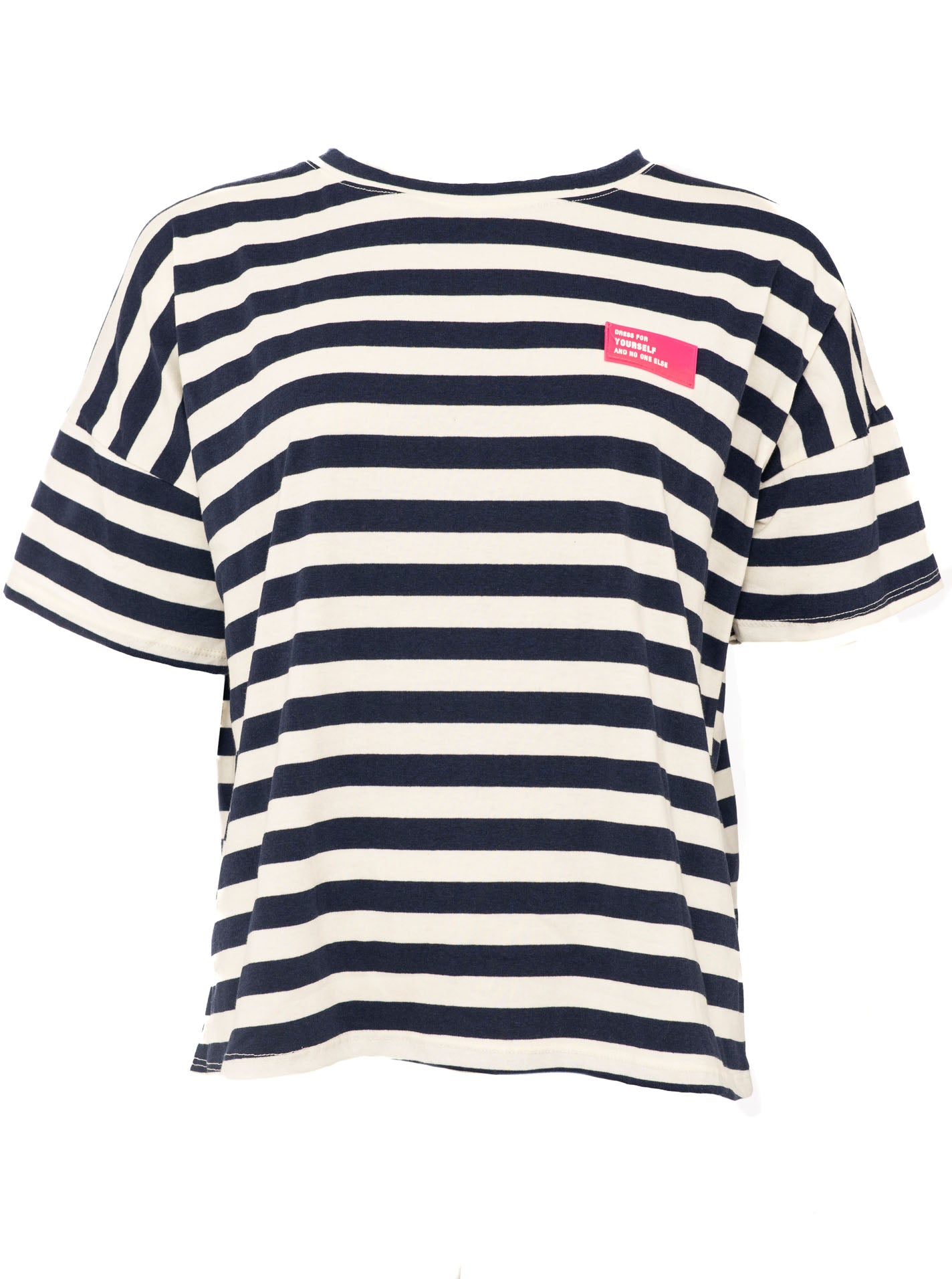 💕 Zwillingsherz Shirt "Neonshirt Patch" Navy