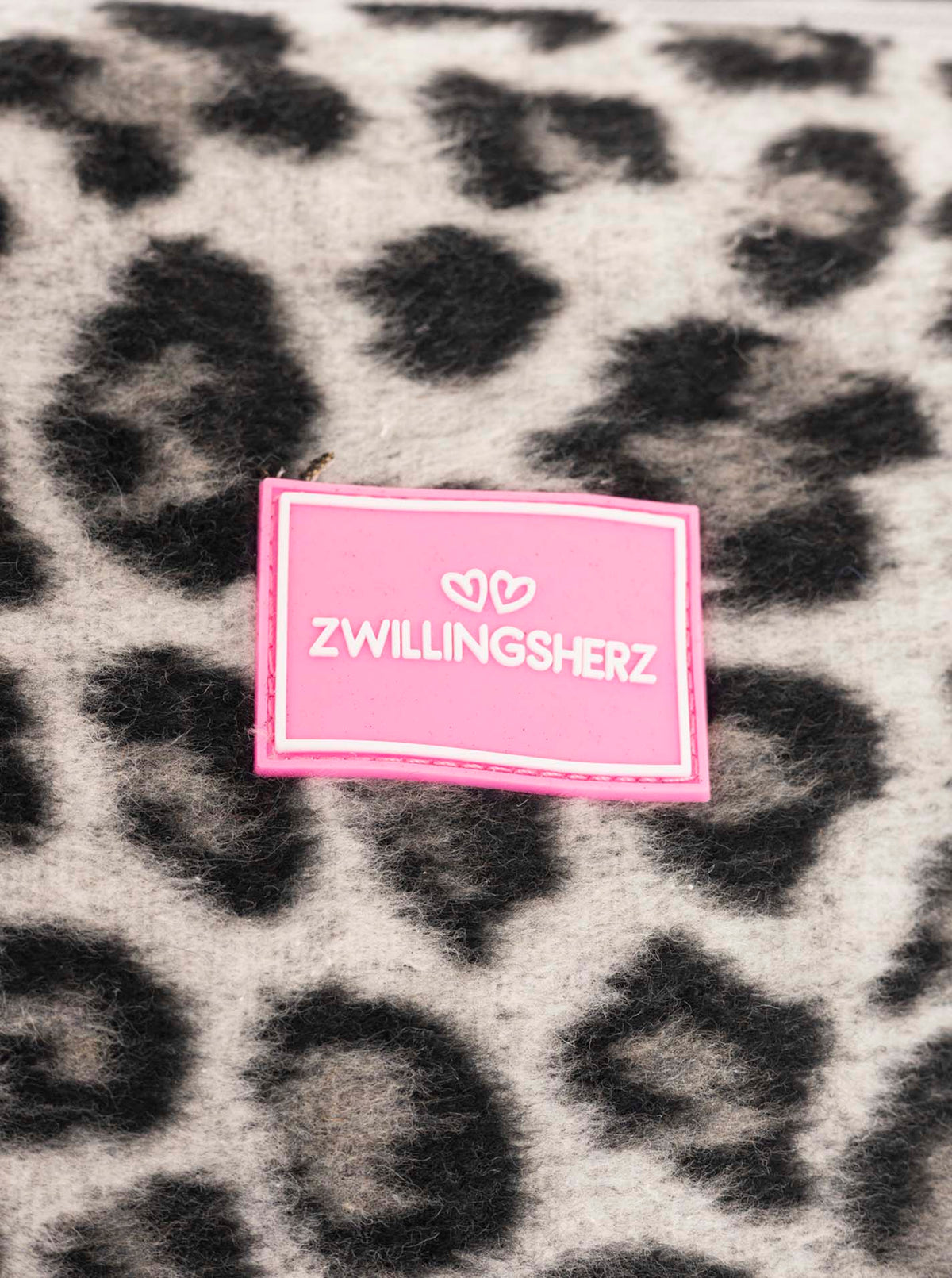 💕 Zwillingsherz XXL Weekender "Leo" Grau