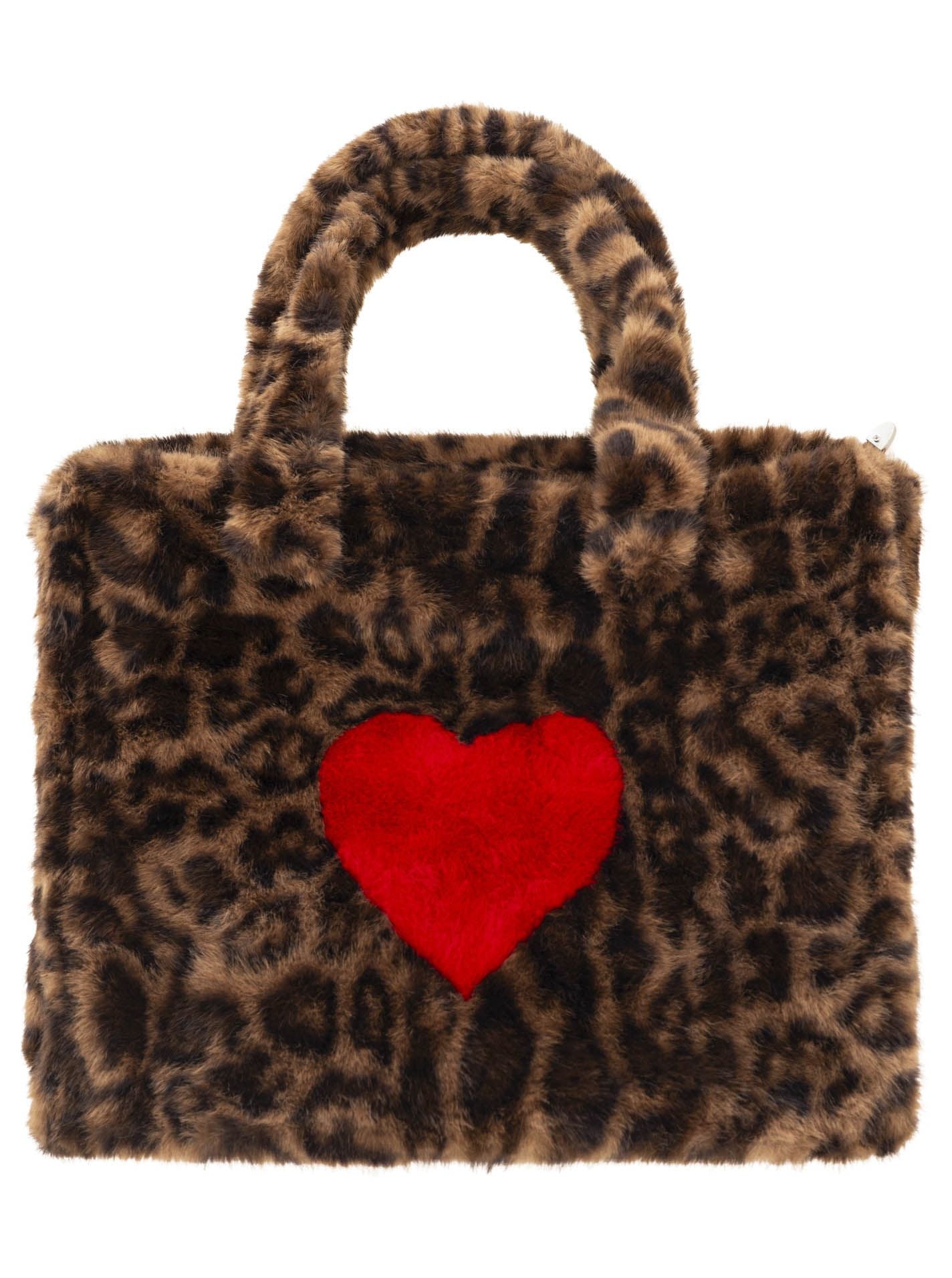 💕 Zwillingsherz Shopper "Leo & Herz" Braun