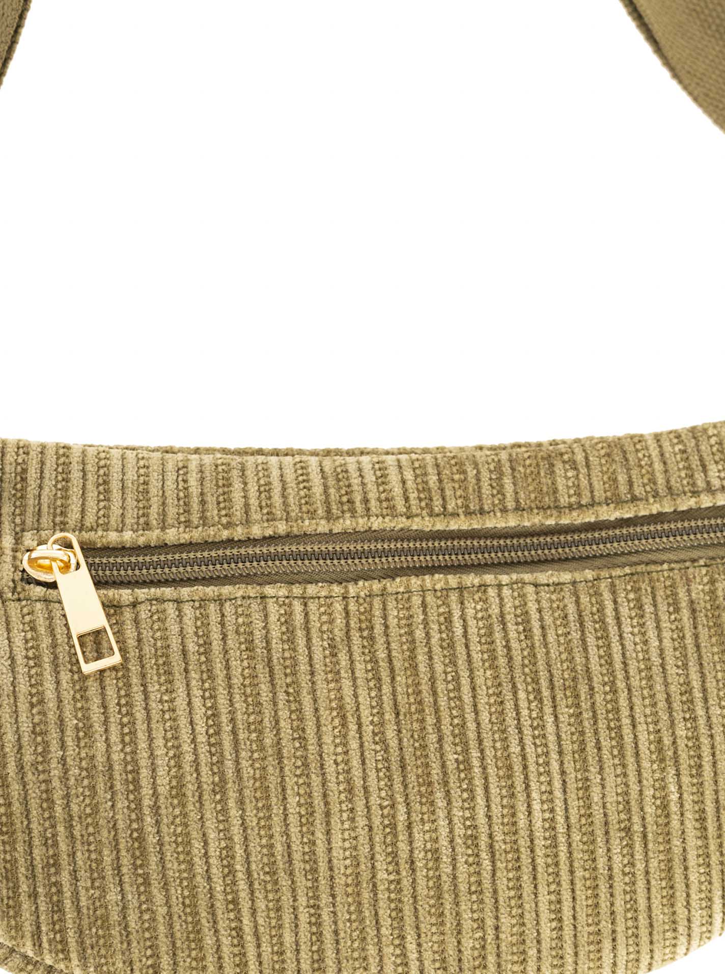 💕 Zwillingsherz Crossbody Cord "Uni" Olive