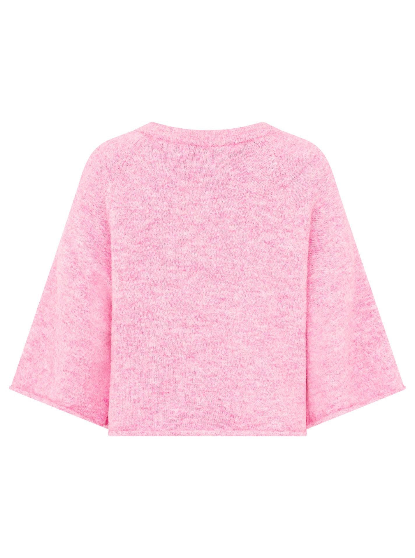 💕 Zwillingsherz Cardigan "Herz" Wollmix Pink