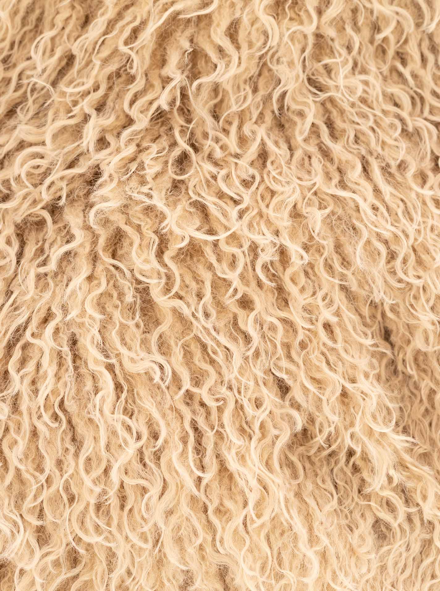 💕 Zwillingsherz Shopper XXL "Flauschig" Taupe