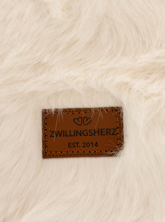 💕 Zwillingsherz Shopper XXL "Sweet Dreams" Taupe
