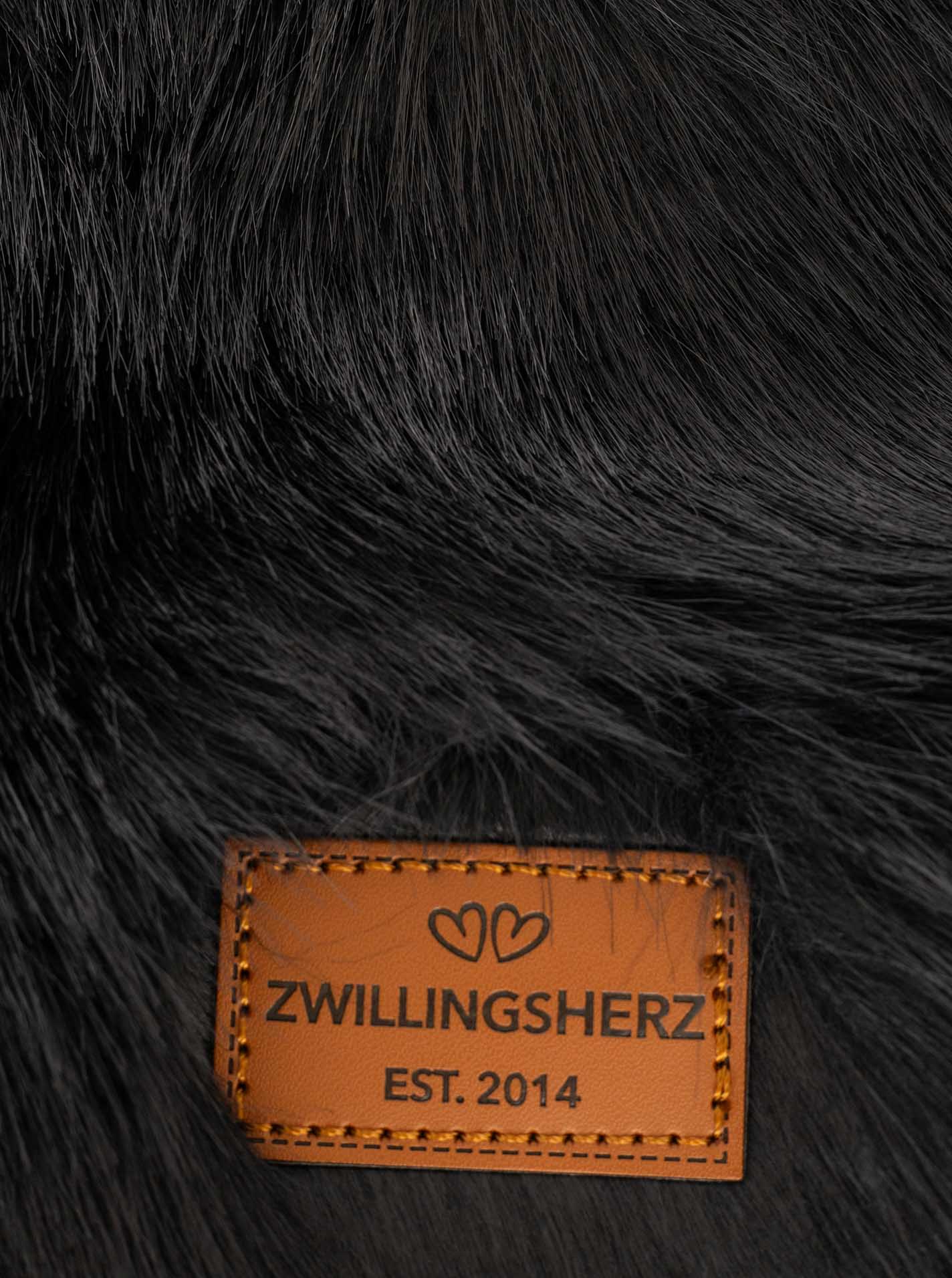 💕 Zwillingsherz Shopper XXL "Sweet Dreams" Schwarz