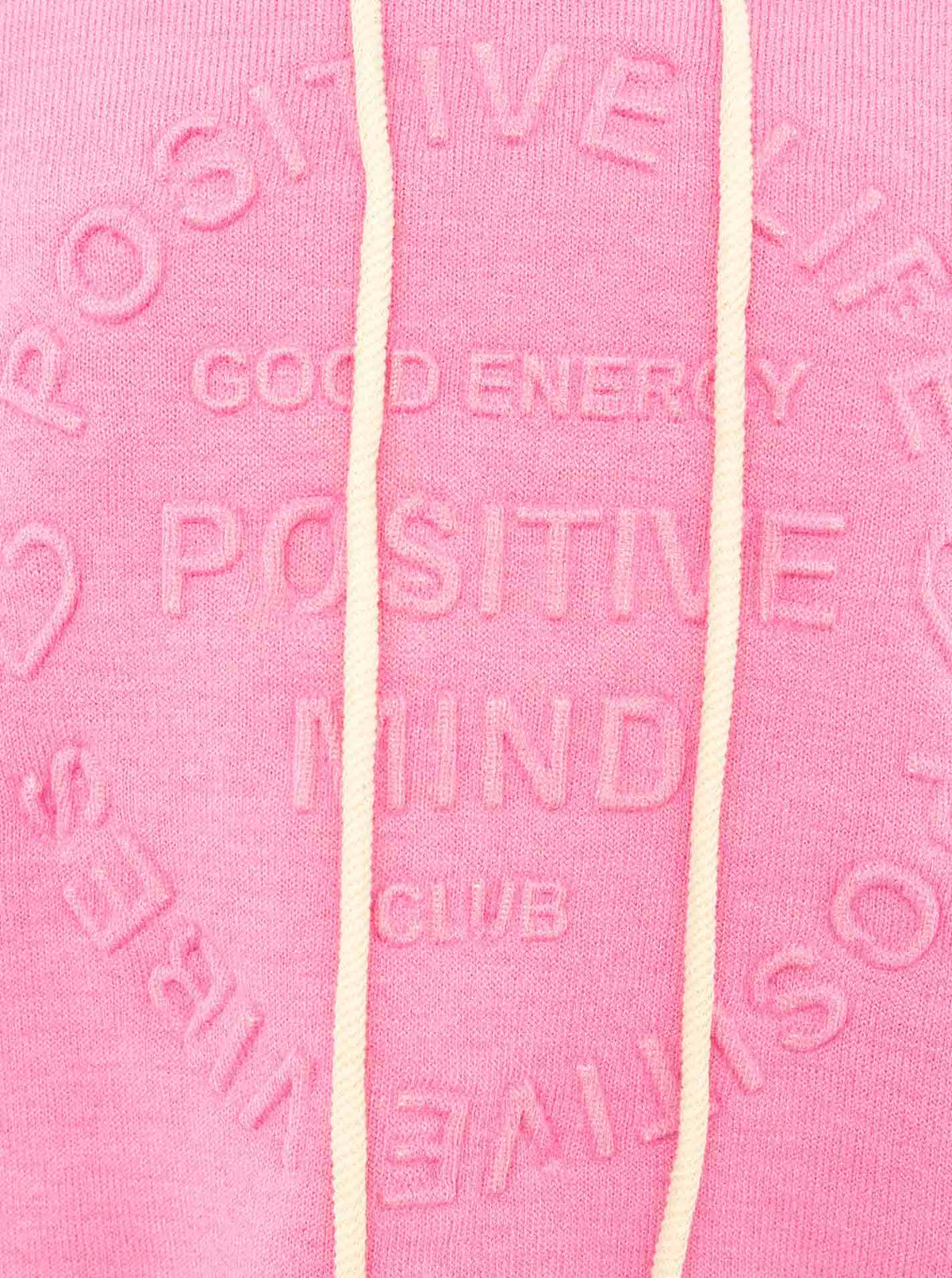 💕 Zwillingsherz Hoodie Double Face "Positive Mind" Stempeldruck (Kopie)