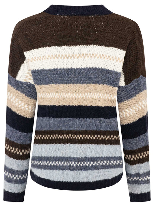 💕 Zwillingsherz Cardigan Strickjacke "Riga" Marine