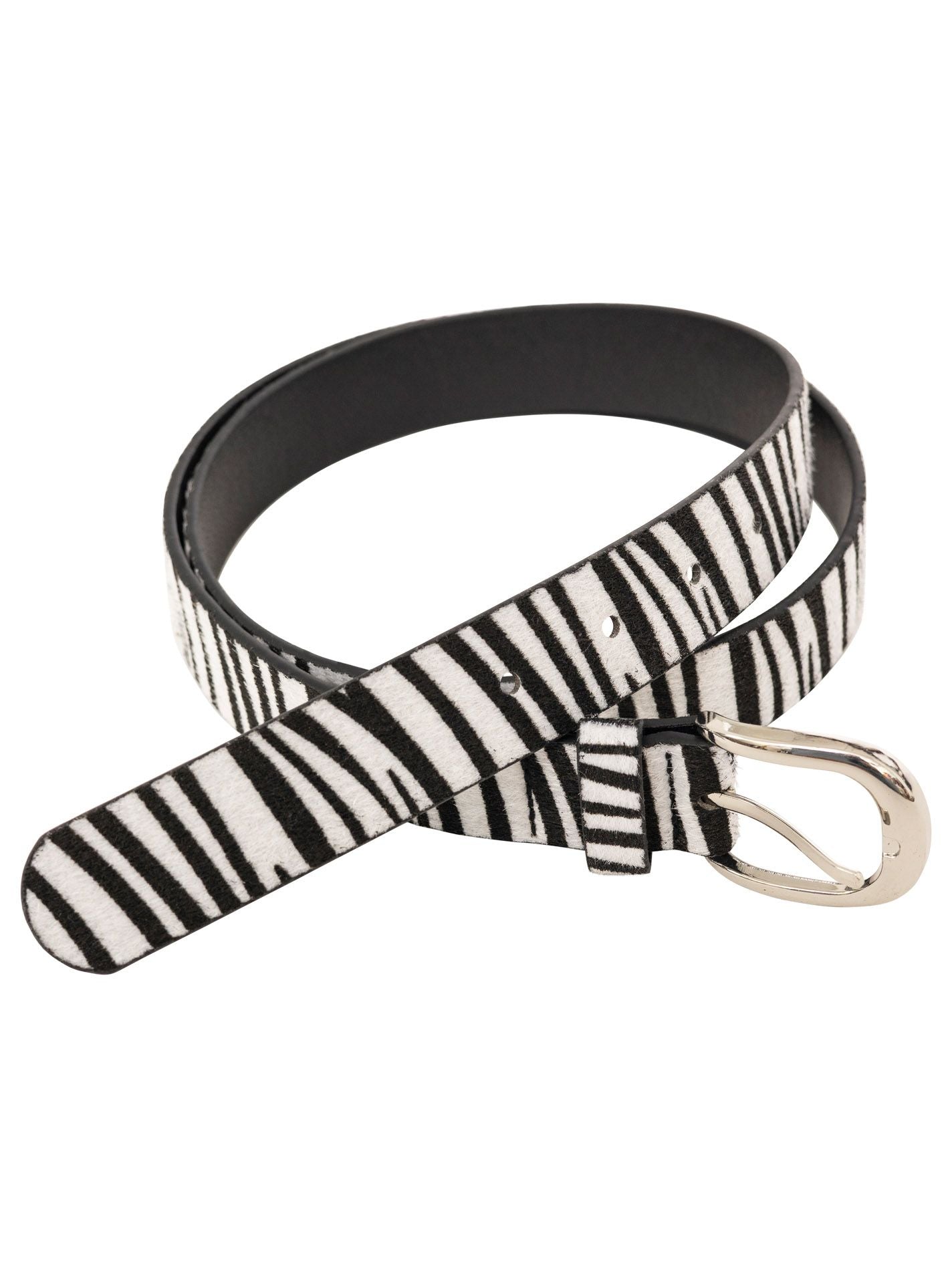 Gürtel "Zebra" Schwarz