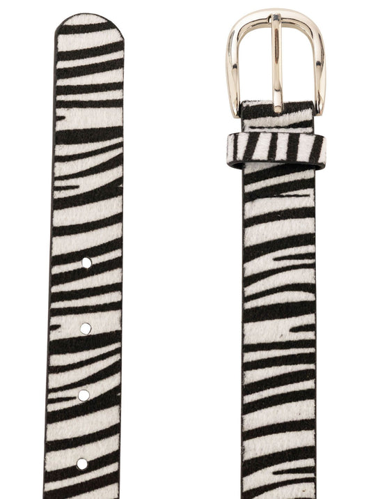 Gürtel "Zebra" Schwarz