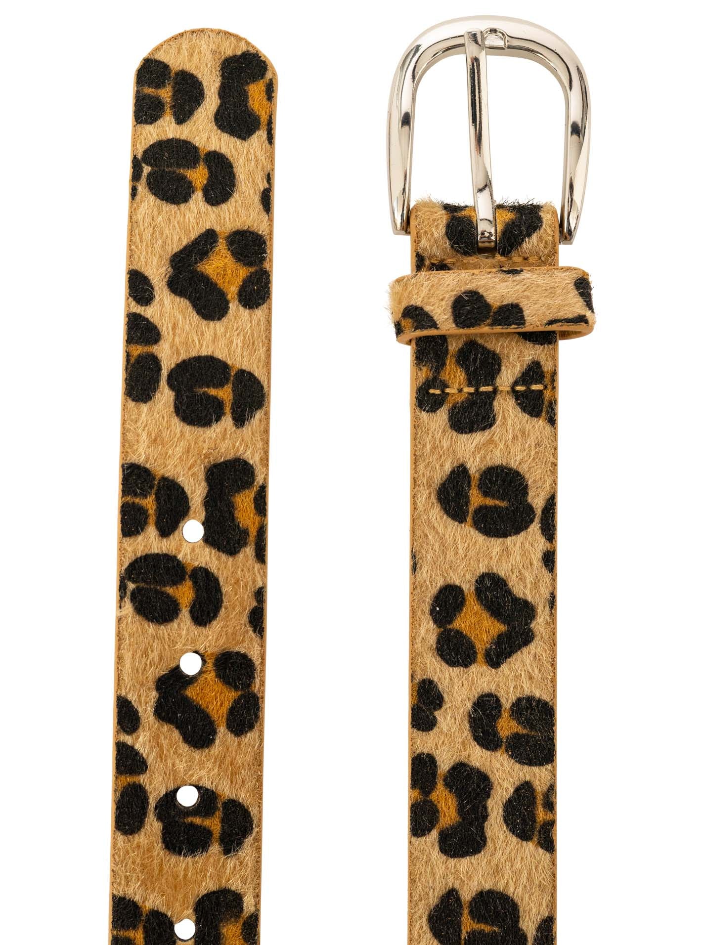 Gürtel "Leo" 100 % Leder Braun