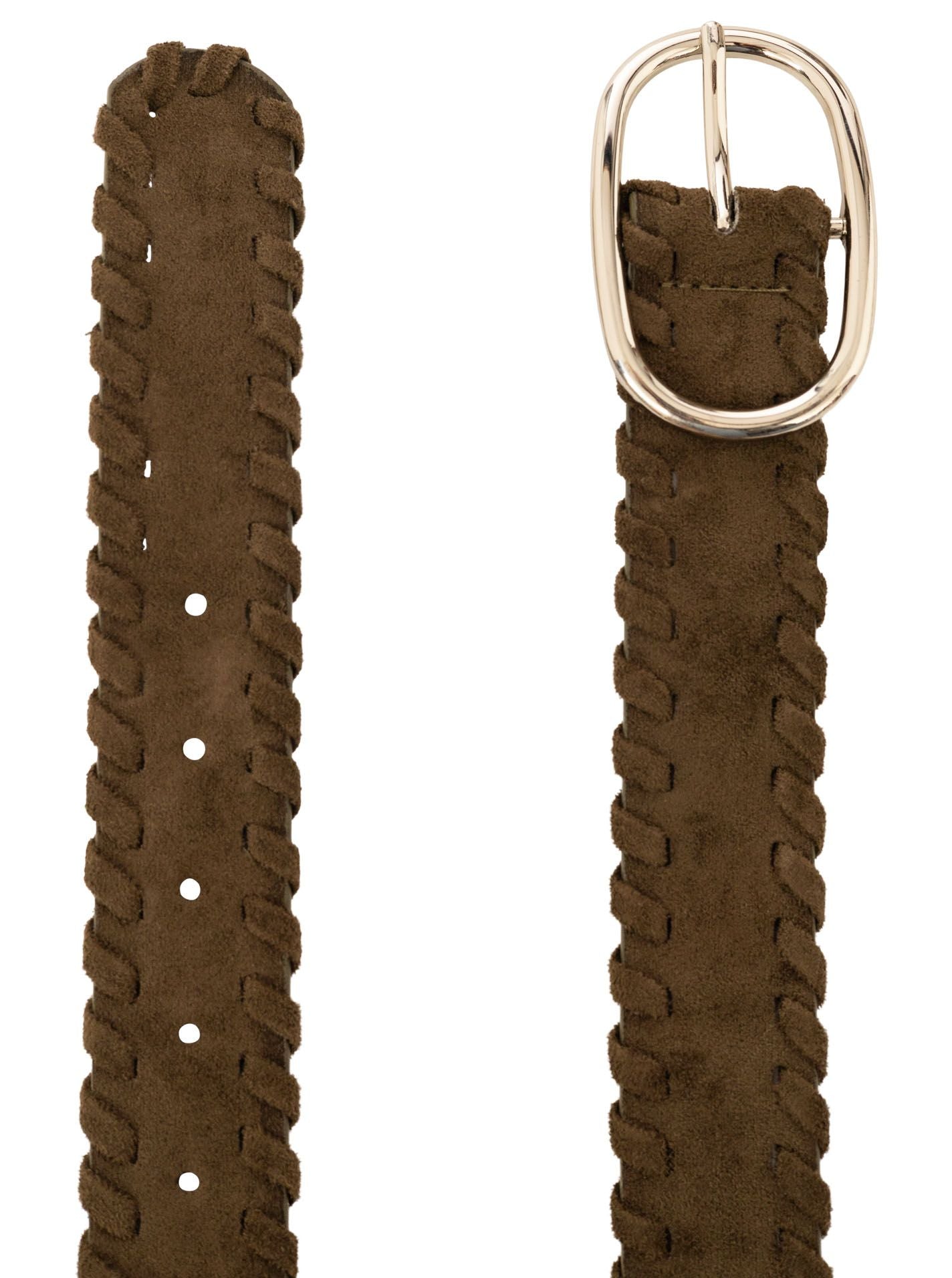 Gürtel "Flechtlook Classic" Olive