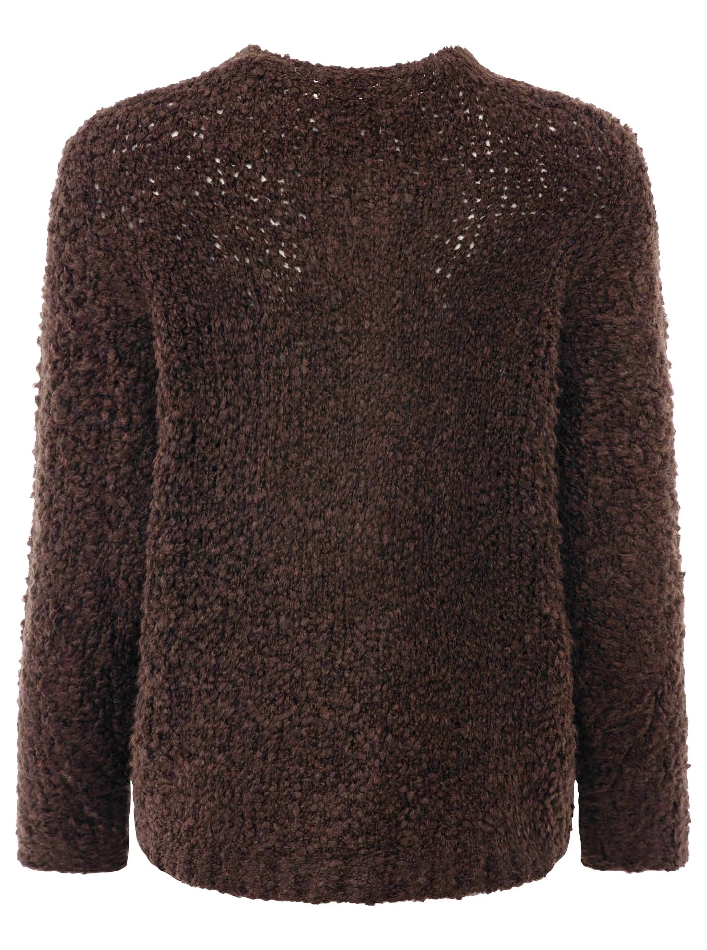 💕 Zwillingsherz Kuschel Cardigan "Flauschig" Braun