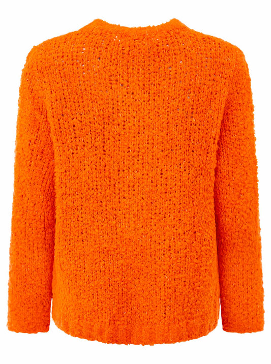 💕 Zwillingsherz Kuschel Cardigan "Flauschig" Orange