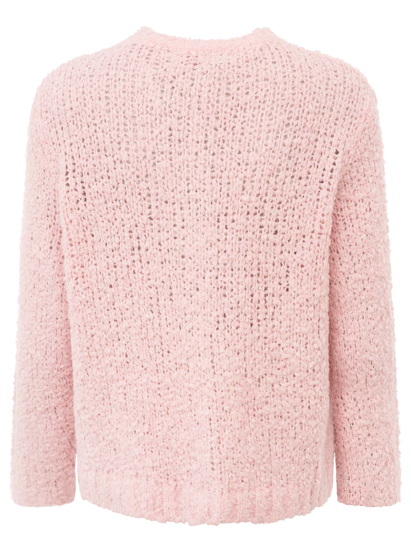 💕 Zwillingsherz Kuschel Cardigan "Flauschig" Rosa