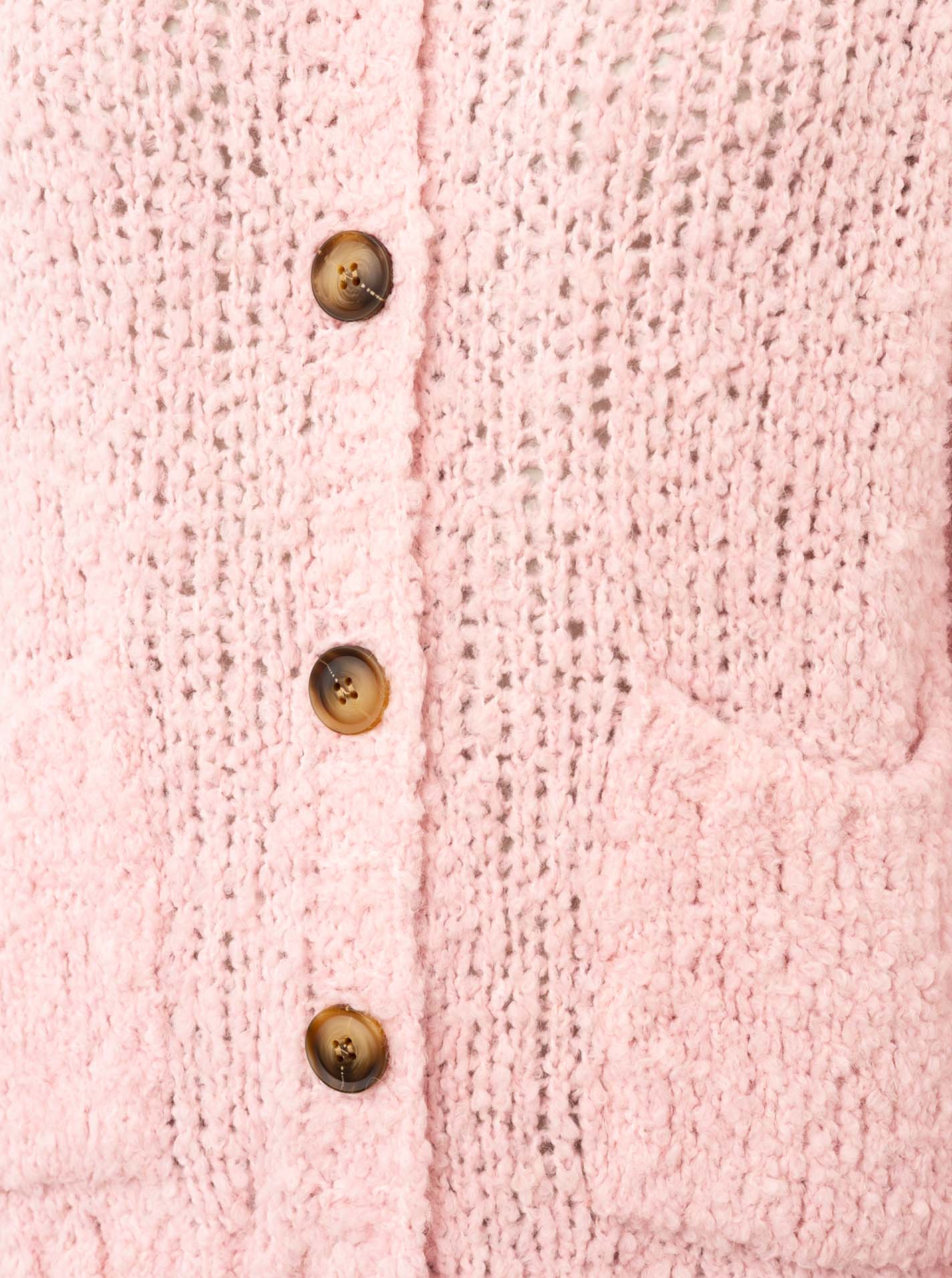 💕 Zwillingsherz Kuschel Cardigan "Flauschig" Rosa