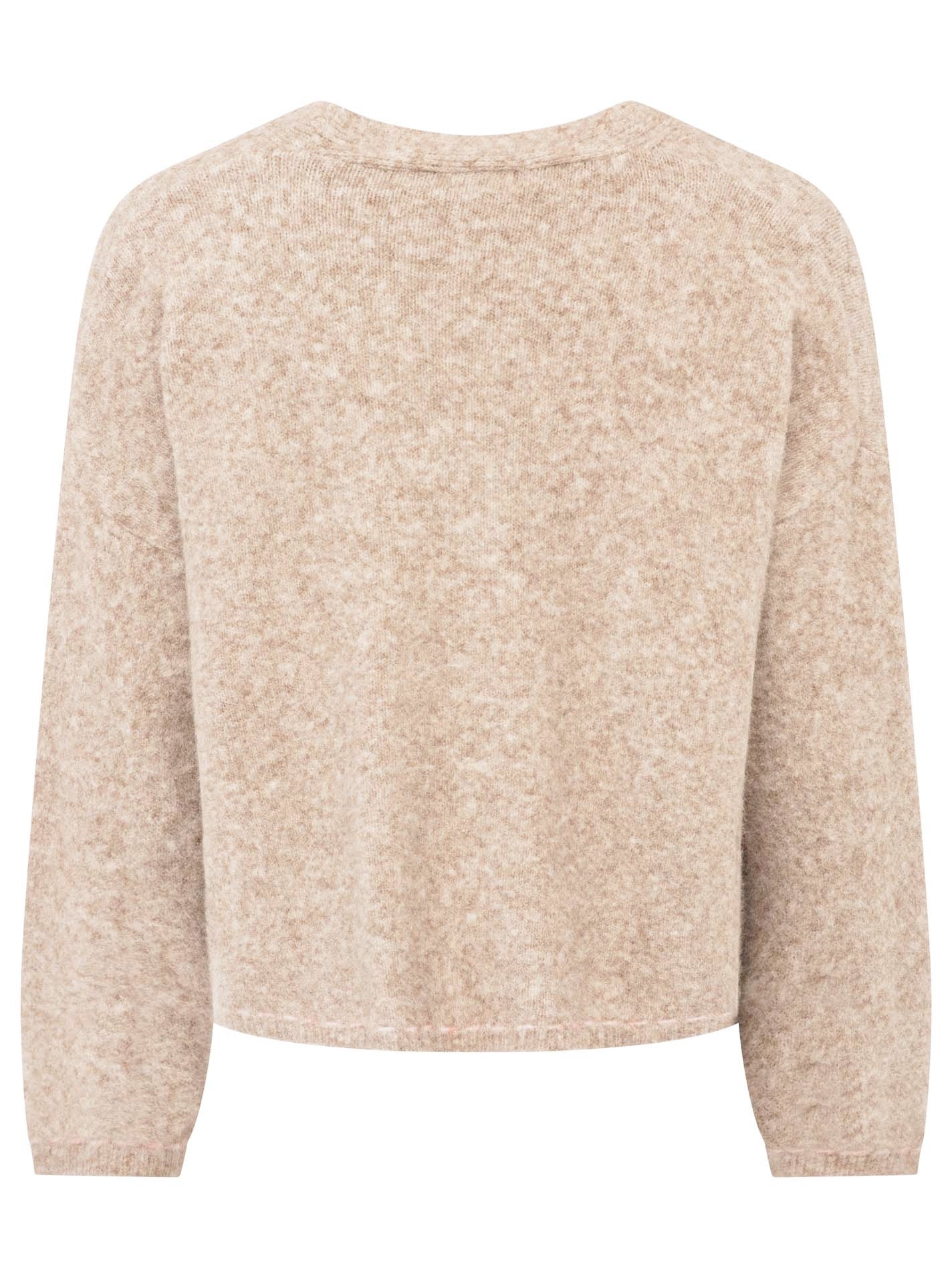 💕 Zwillingsherz Cardigan Strickjacke "Tracht" Beige