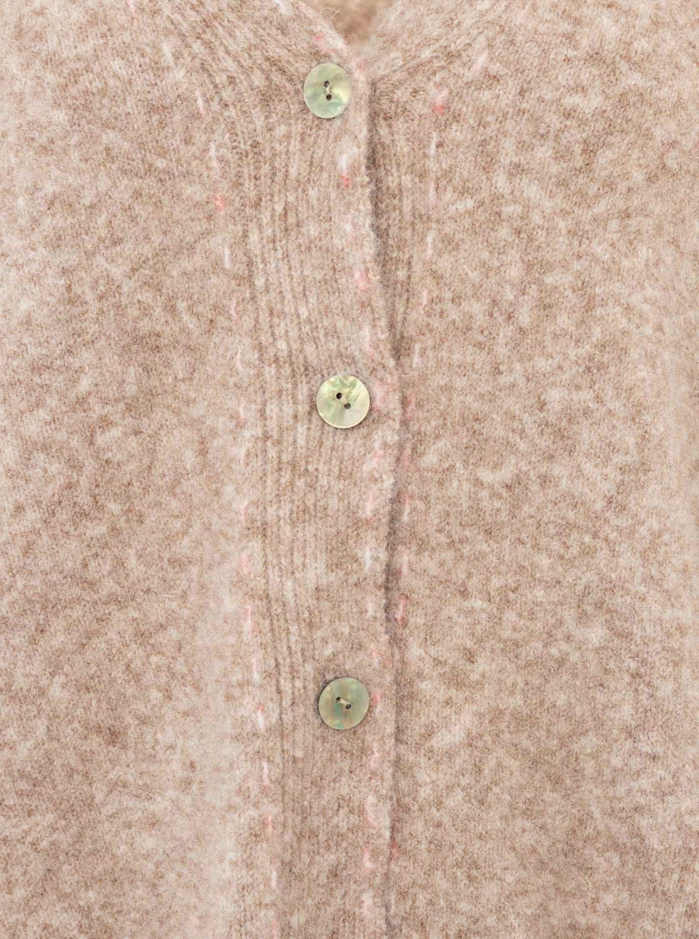 💕 Zwillingsherz Cardigan Strickjacke "Tracht" Beige