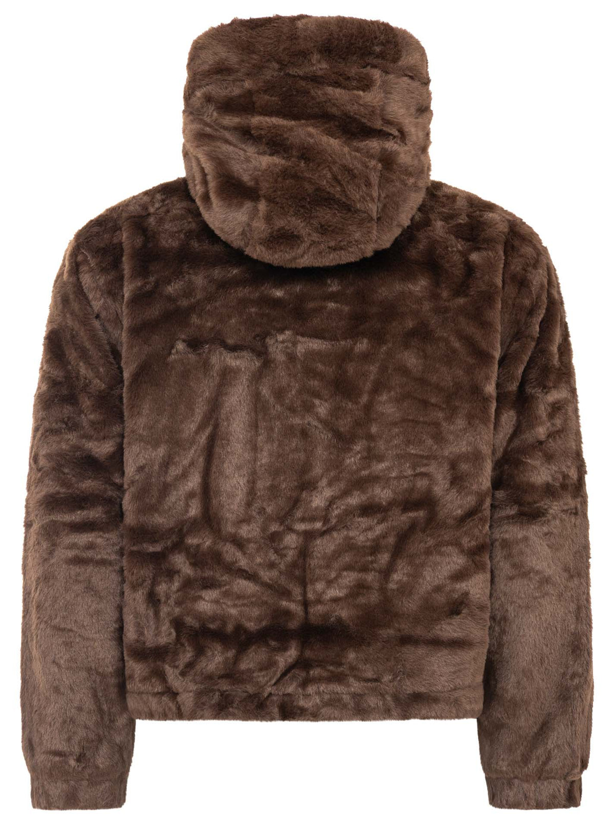 💕 Zwillingsherz Kuscheljacke "Cozy Fake Fur" Braun