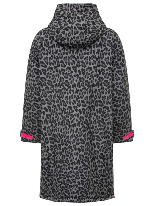 💕 Zwillingsherz Oversize "Windjacke" Windmantel Mittelgrau
