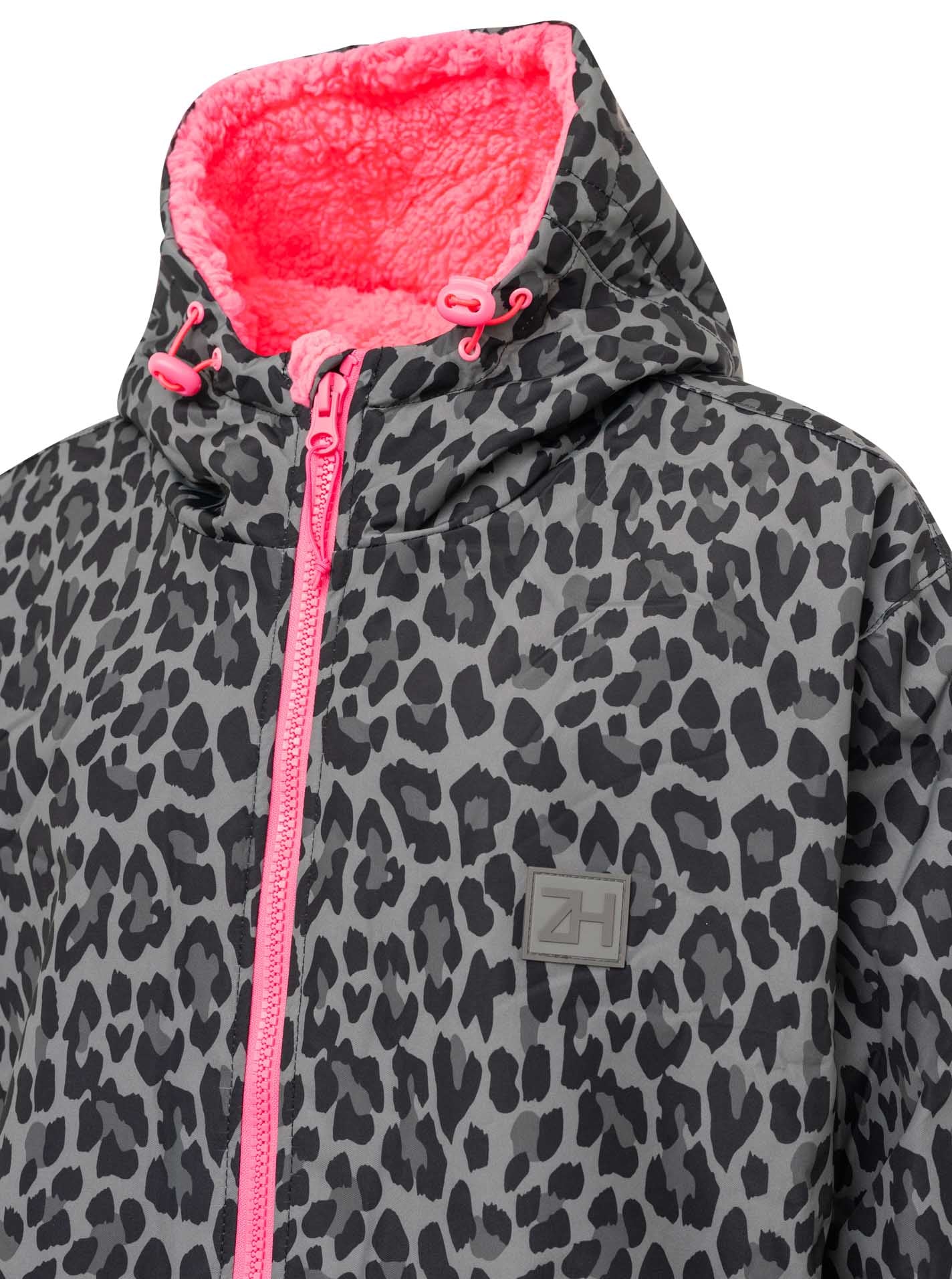 💕 Zwillingsherz Oversize "Windjacke" Windmantel Mittelgrau