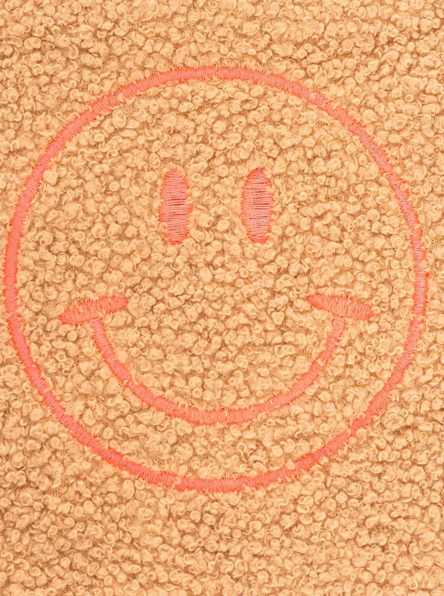 💕 Zwillingsherz Kosmetiktasche "Teddy Smile" Taupe