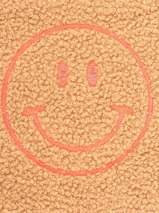 💕 Zwillingsherz Kosmetiktasche "Teddy Smile" Taupe