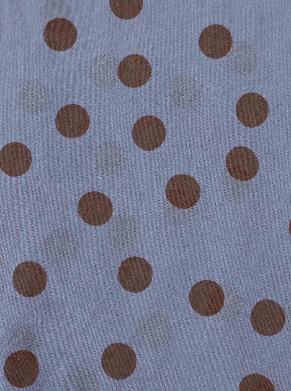Schal Tuch "Dots Uni" Baumwolle Seide