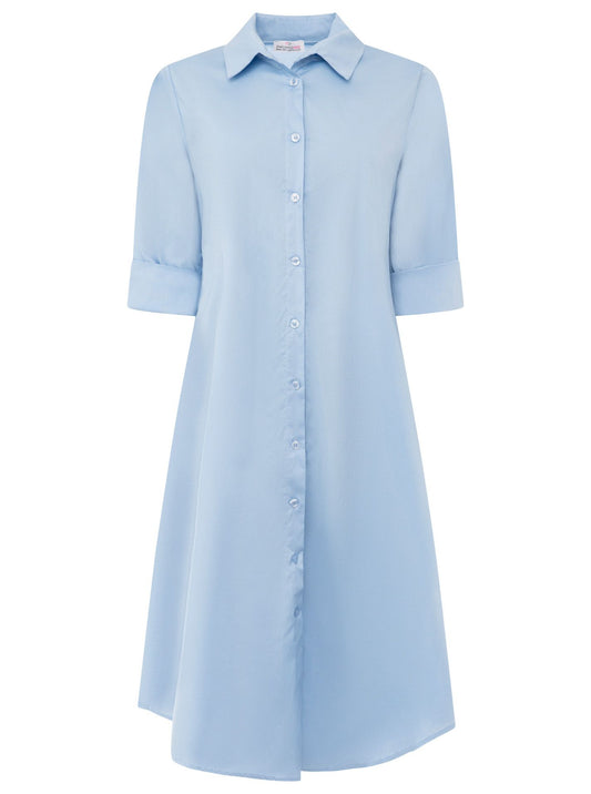 💕 Zwillingsherz Maxikleid "Sunset" Hellblau