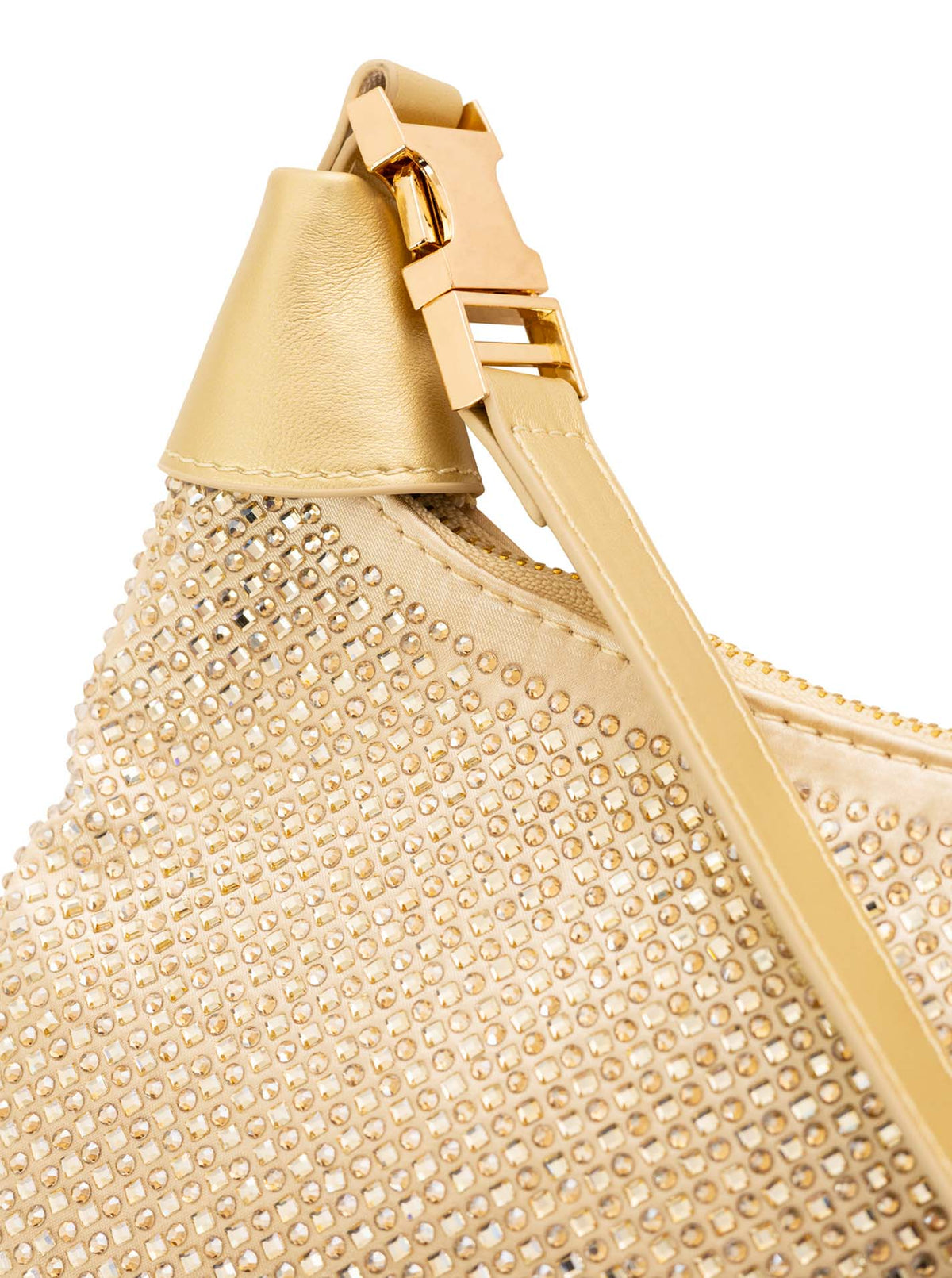Tasche Abendtasche "Glitzer Strass" Schwarz