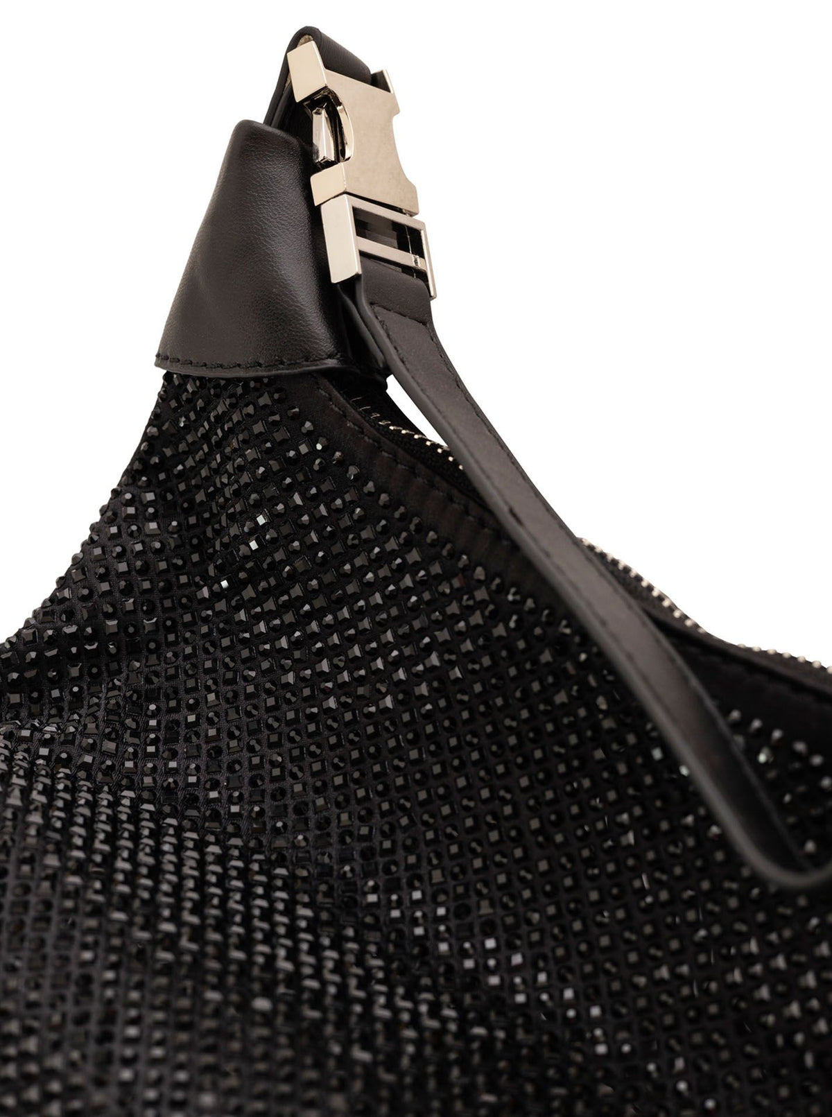 Tasche Abendtasche "Glitzer Strass" Schwarz