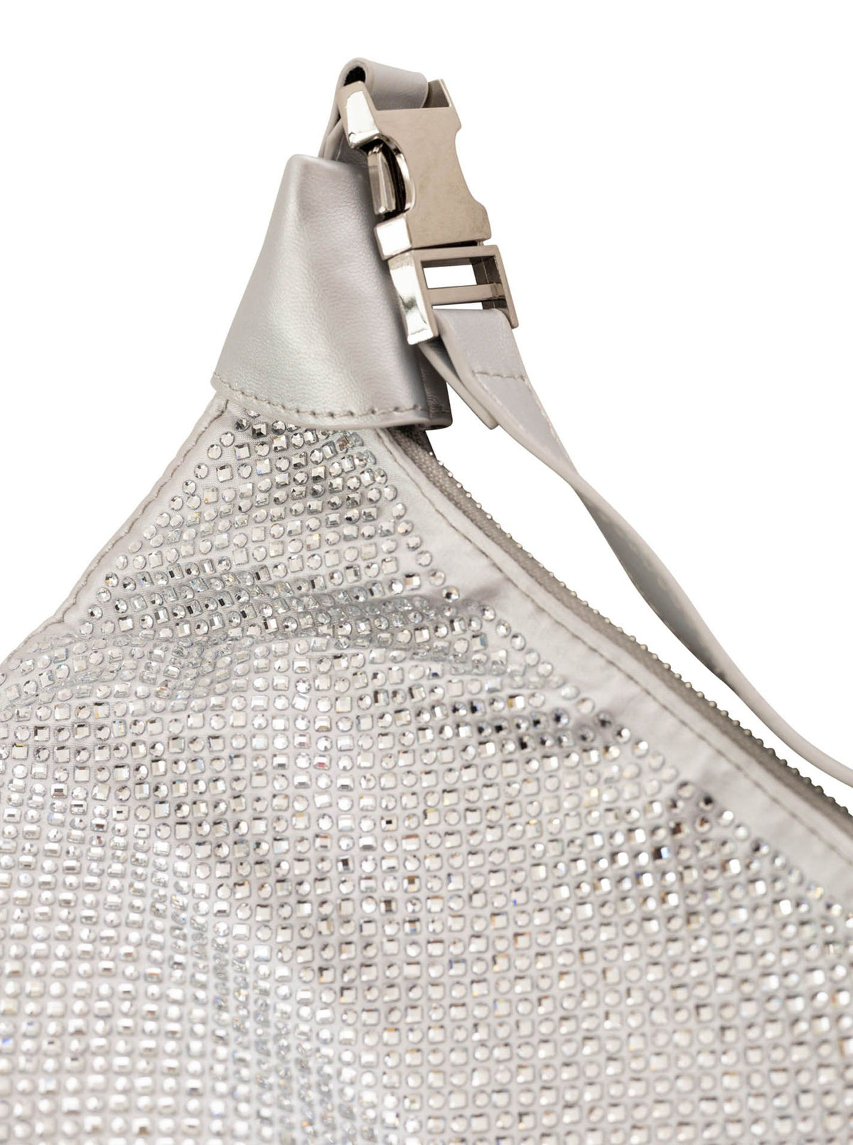 Tasche Abendtasche "Glitzer Strass" Schwarz