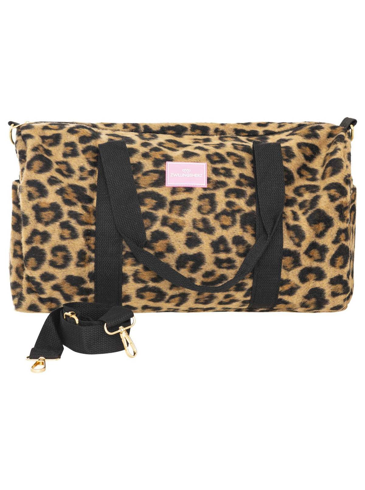 💕 Zwillingsherz XXL Weekender "Leo" Beige
